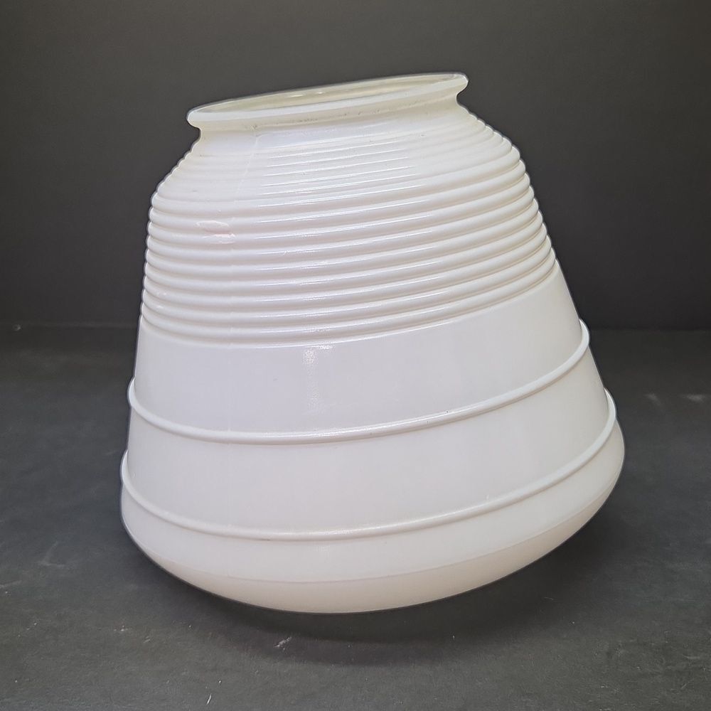 VINTAGE BEEHIVE SHAPED LIGHT FIXTURE‎ SHADE GLOBE - Picture 6 of 7